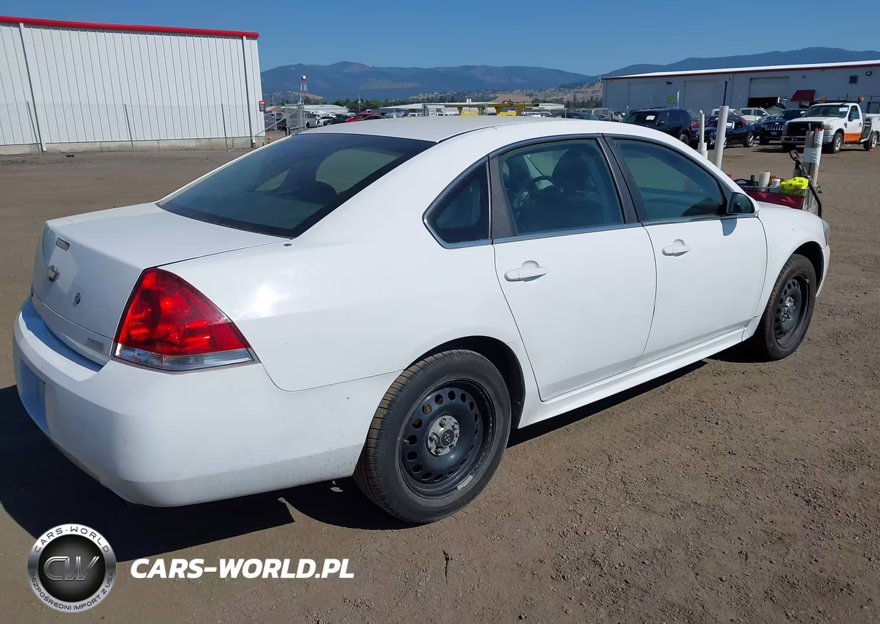 2013 Chevrolet Impala Police VIN:2G1WD5E32D1262457 - 4