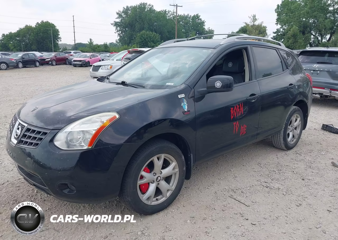 2008 Nissan Rogue Sl VIN:JN8AS58V28W123534 - 2