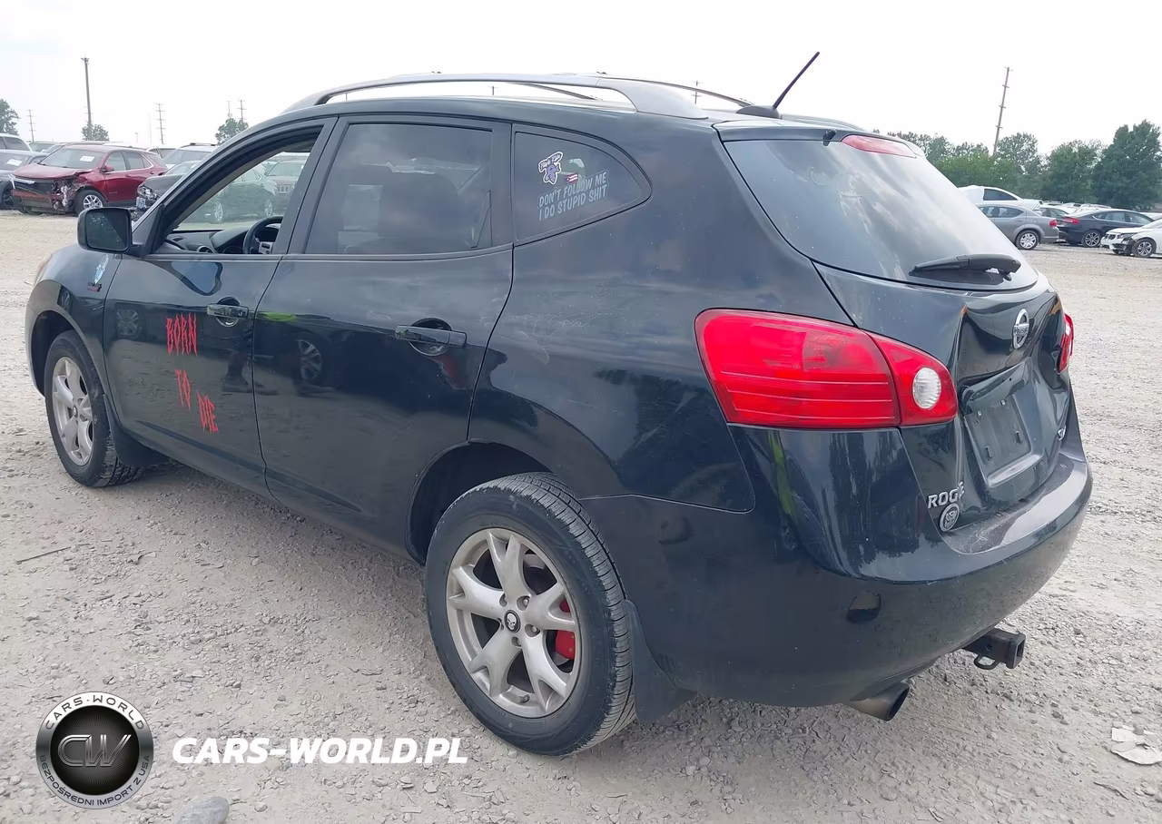 2008 Nissan Rogue Sl VIN:JN8AS58V28W123534 - 3