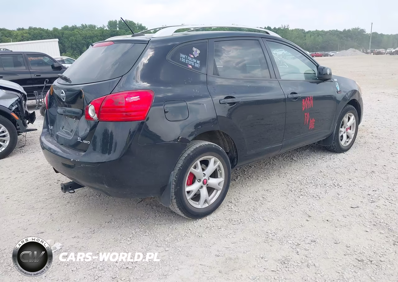 2008 Nissan Rogue Sl VIN:JN8AS58V28W123534 - 4