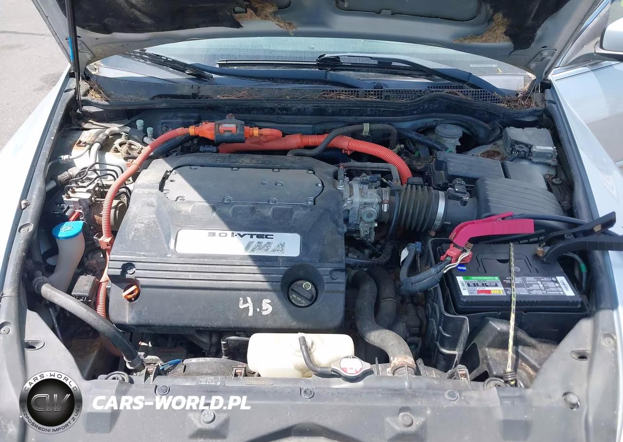2005 Honda Accord Hybrid Ima VIN:JHMCN36575C014078 - 10