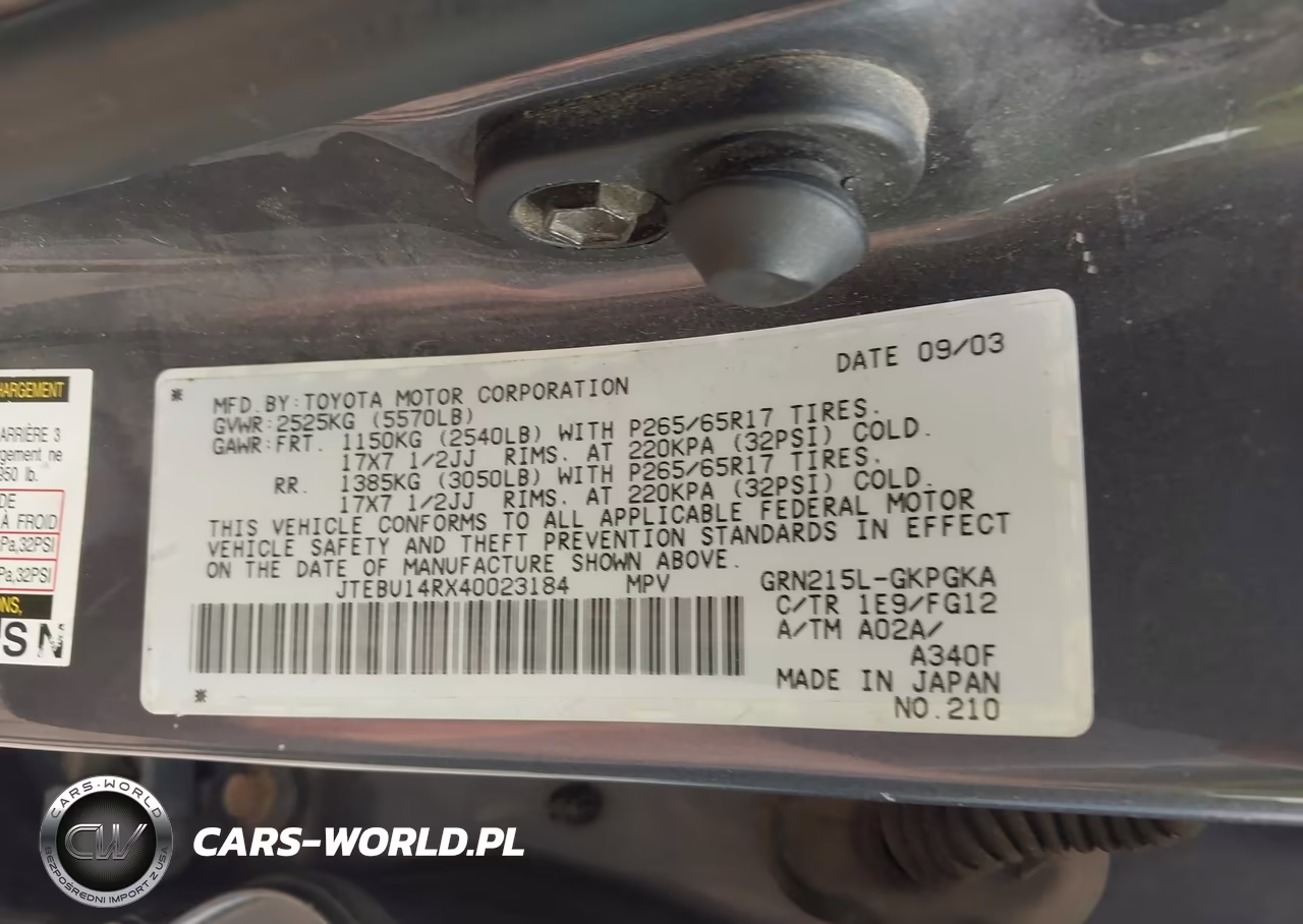 2004 Toyota 4Runner Sr5 V6 VIN:JTEBU14RX40023184 - 9