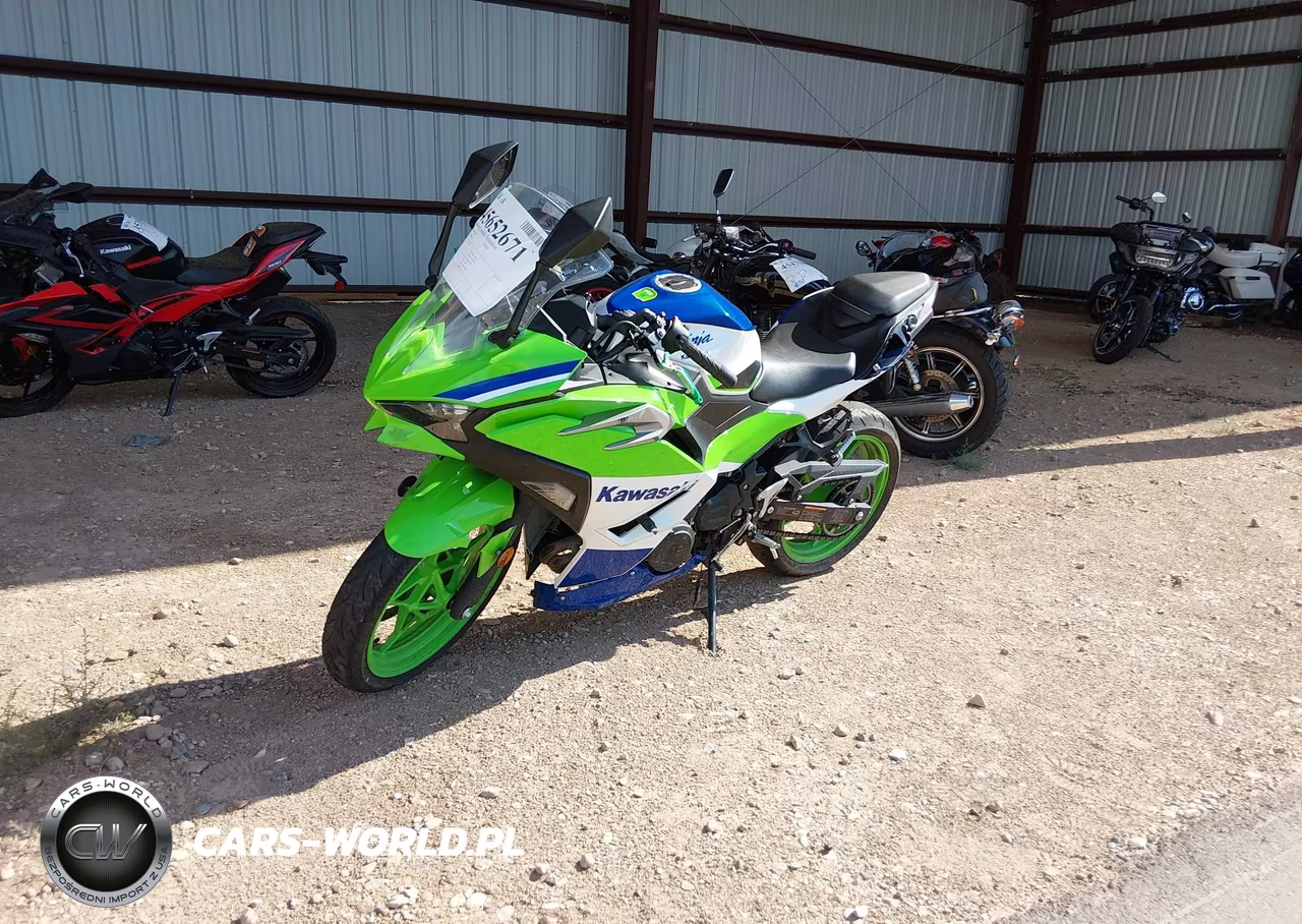 2024 Kawasaki Ex500 A-B VIN:ML5EXGJ14RDA08803 - 2