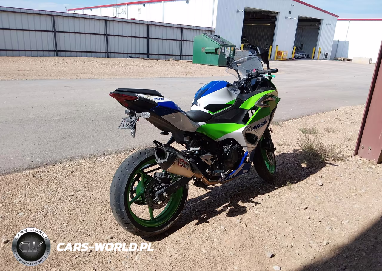 2024 Kawasaki Ex500 A-B VIN:ML5EXGJ14RDA08803 - 4