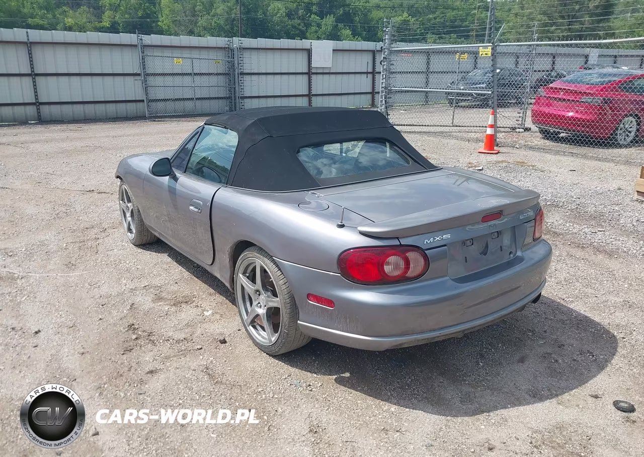 2004 Mazda Mazdaspeed Mx-5 Miata Cloth VIN:JM1NB354240409653 - 3