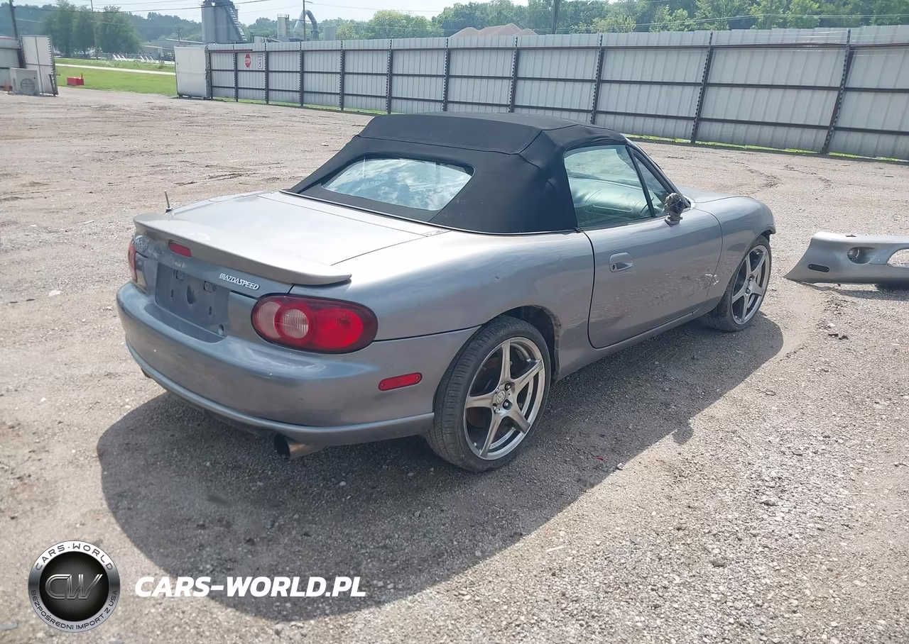 2004 Mazda Mazdaspeed Mx-5 Miata Cloth VIN:JM1NB354240409653 - 4