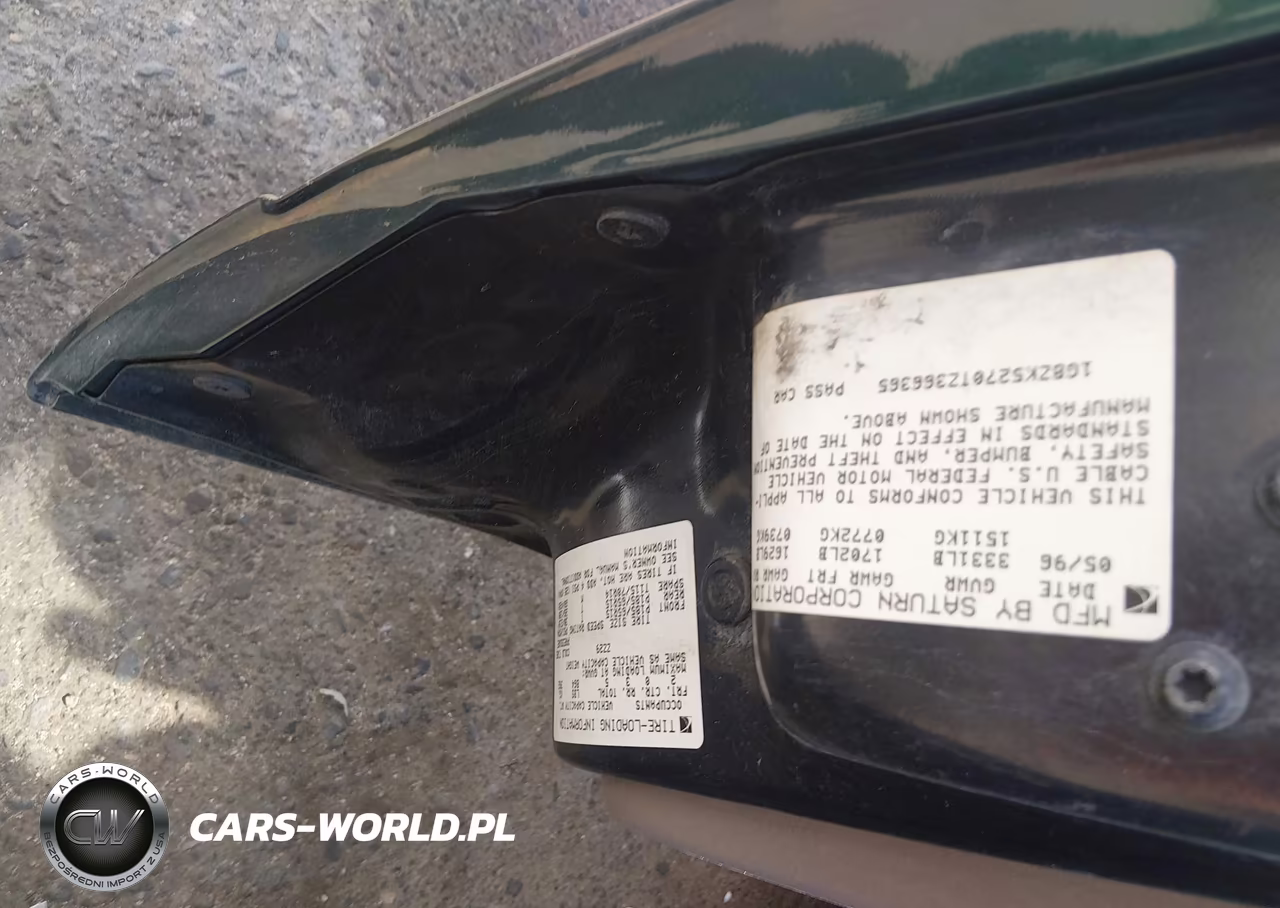 1996 Saturn Sl2 VIN:1G8ZK5270TZ366365 - 9