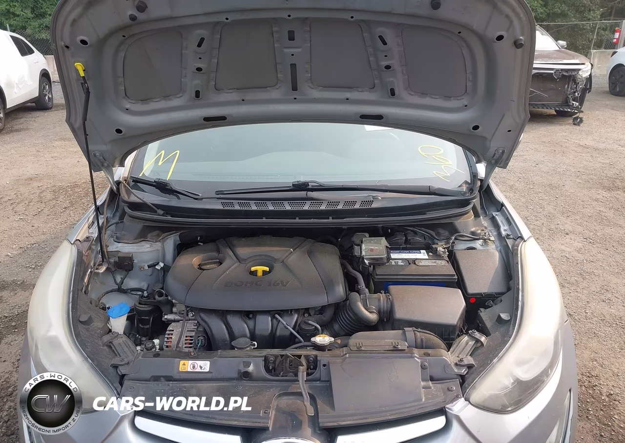 2015 Hyundai Elantra Se VIN:5NPDH4AE7FH590401 - 10