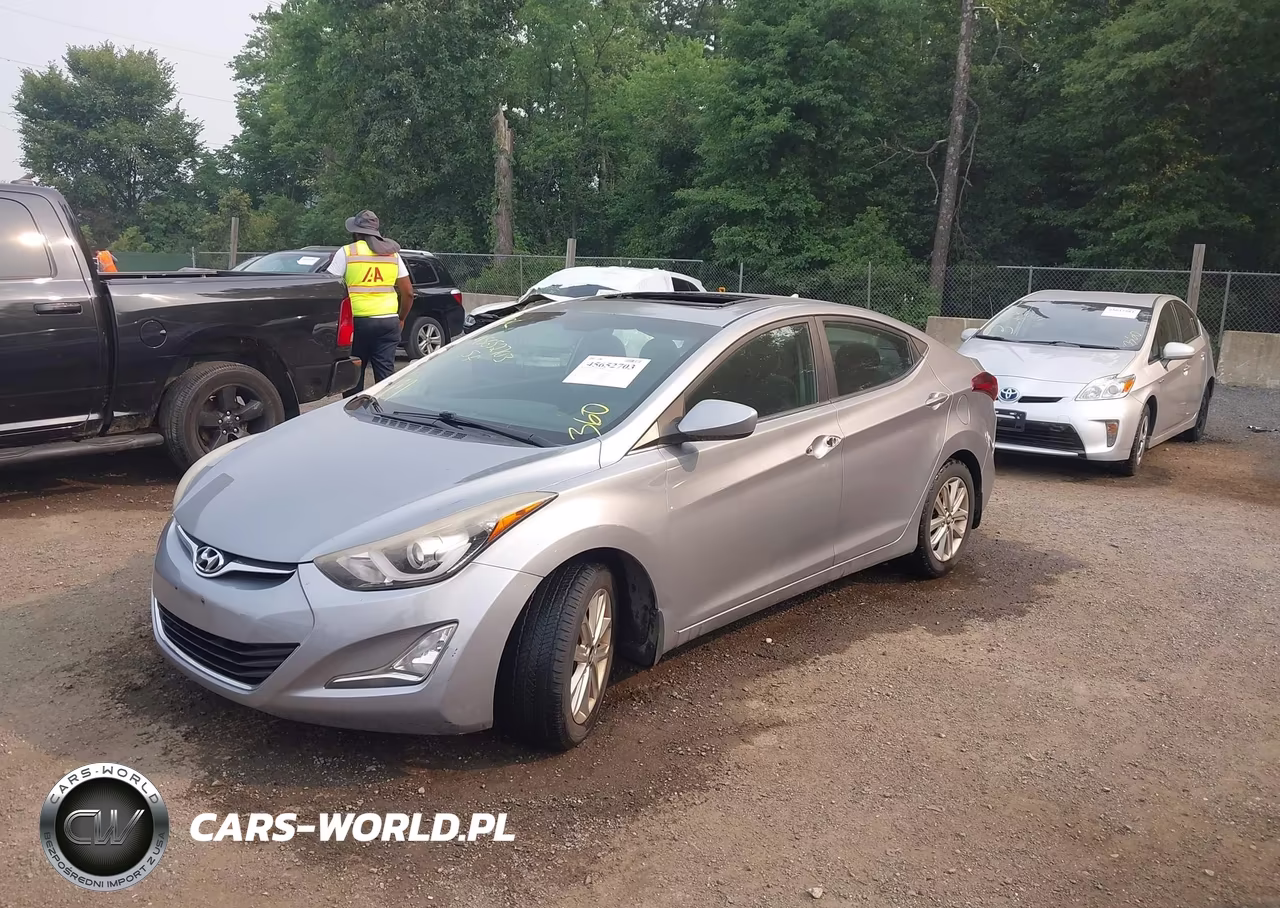 2015 Hyundai Elantra Se VIN:5NPDH4AE7FH590401 - 2