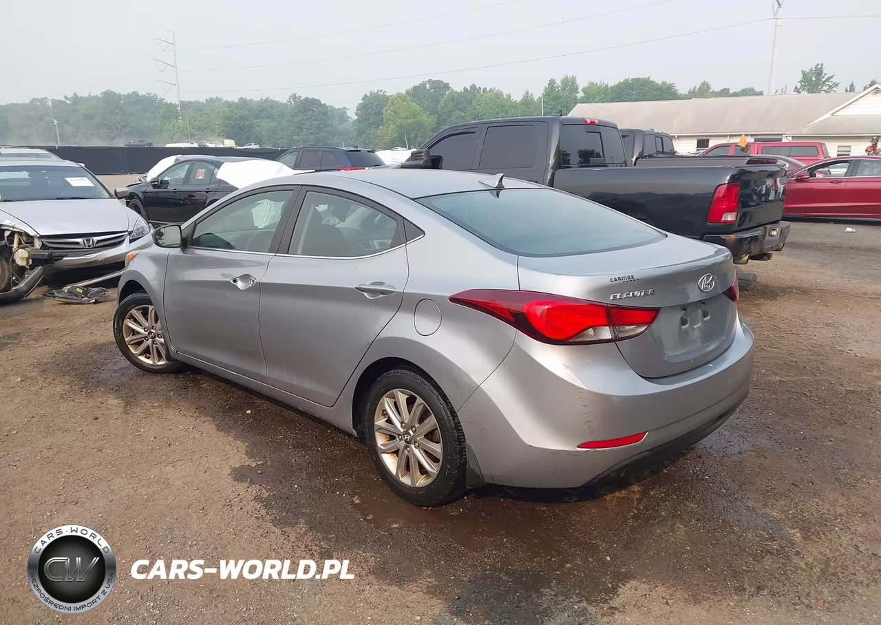 2015 Hyundai Elantra Se VIN:5NPDH4AE7FH590401 - 3