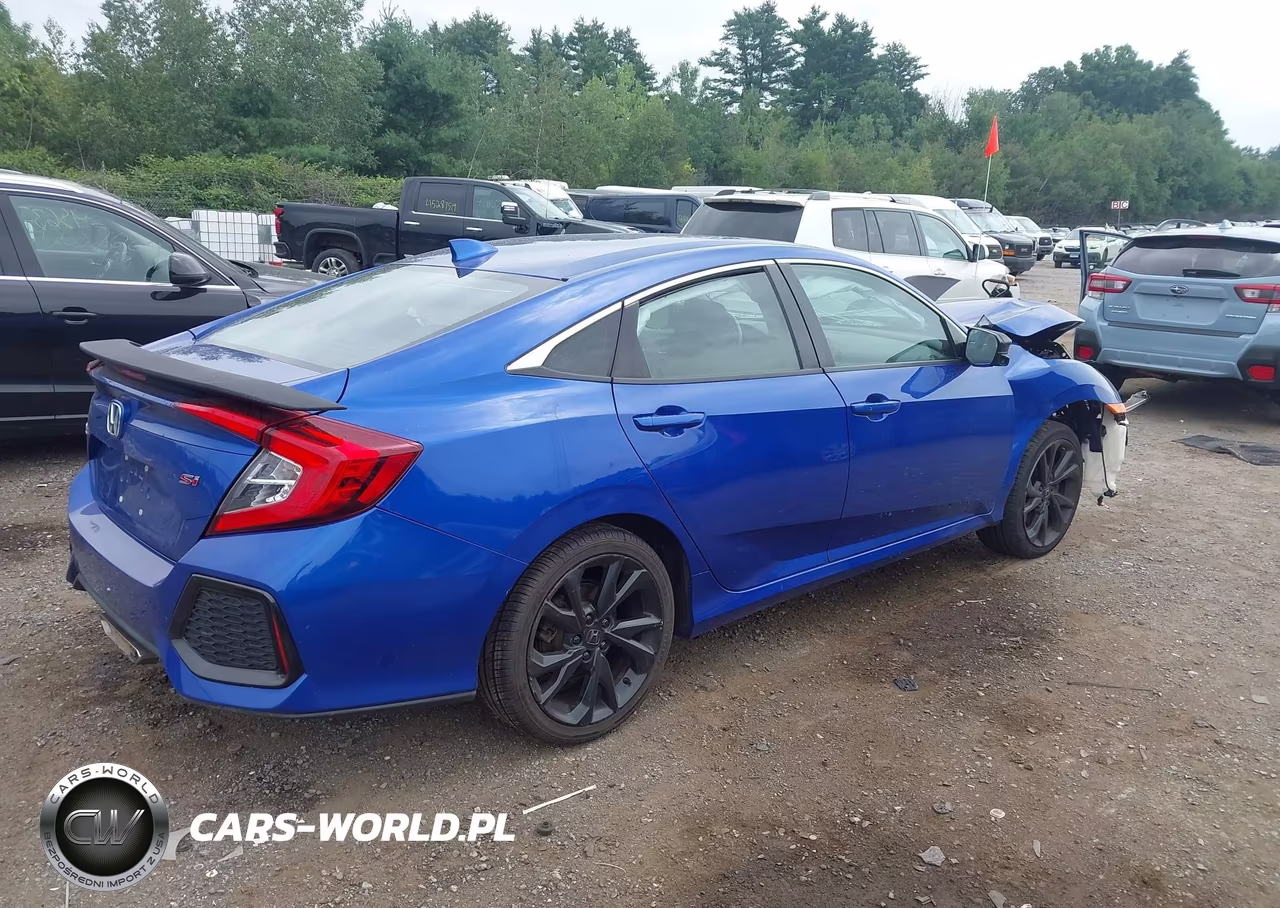 2018 Honda Civic Si VIN:2HGFC1E54JH708181 - 4