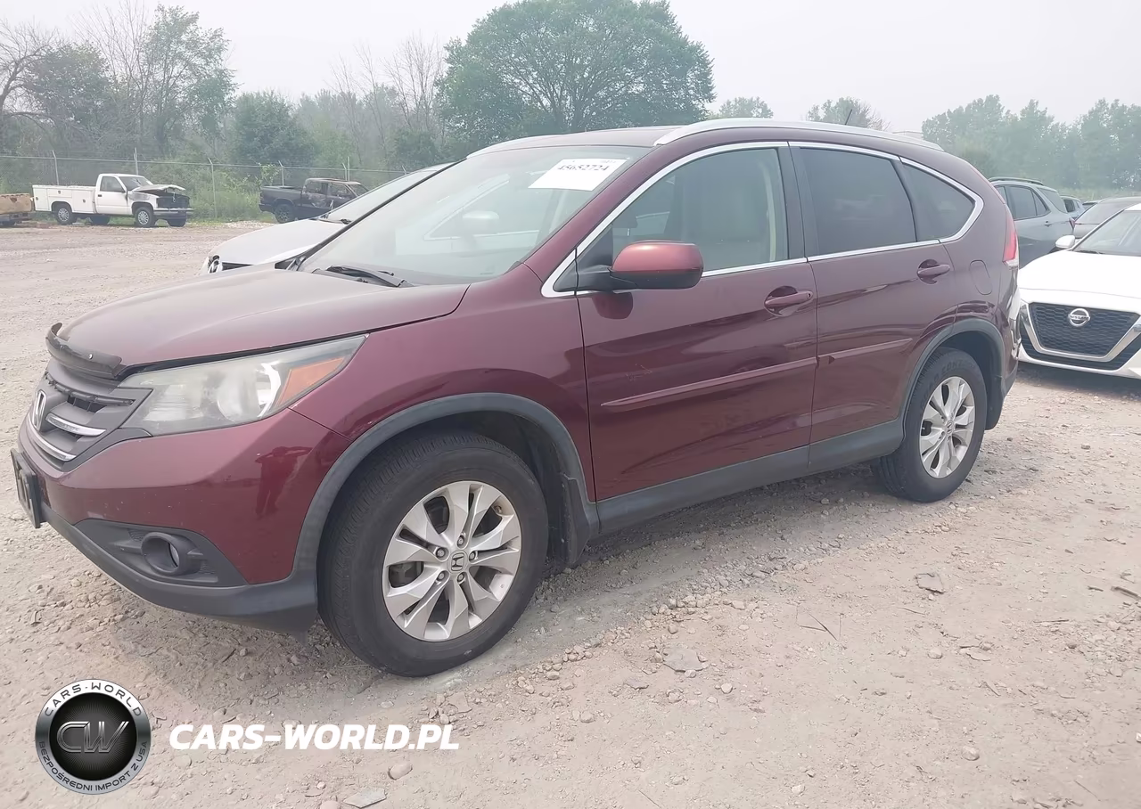 2013 Honda Cr-V Ex-L VIN:5J6RM4H71DL057102 - 2
