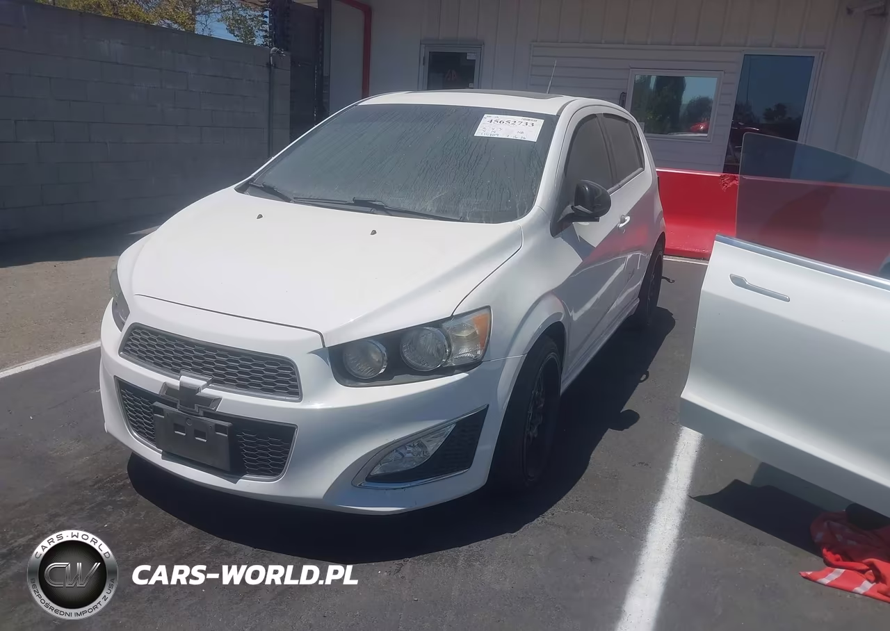 2013 Chevrolet Sonic Rs Auto VIN:1G1JG6SB6D4235916 - 2