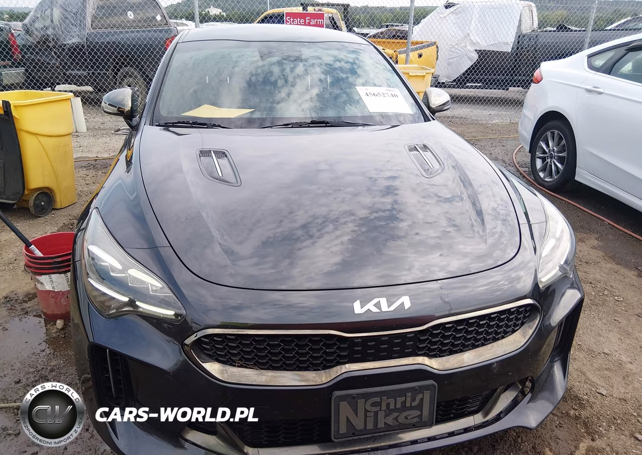 2022 Kia Stinger Gt-Line VIN:KNAE35LD6N6112974 - 12
