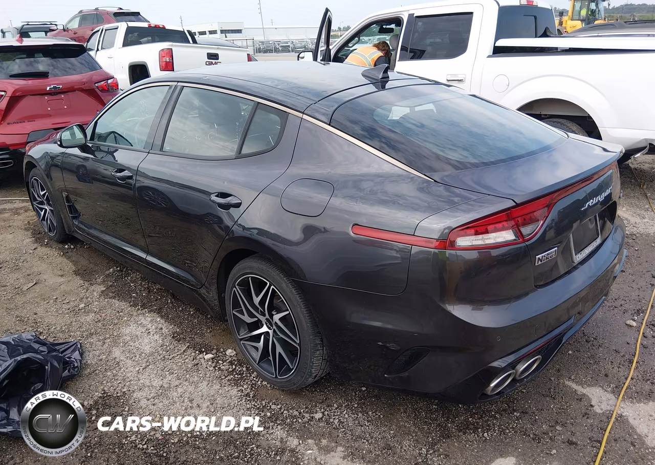 2022 Kia Stinger Gt-Line VIN:KNAE35LD6N6112974 - 3