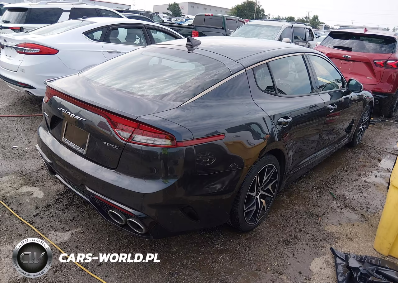 2022 Kia Stinger Gt-Line VIN:KNAE35LD6N6112974 - 4