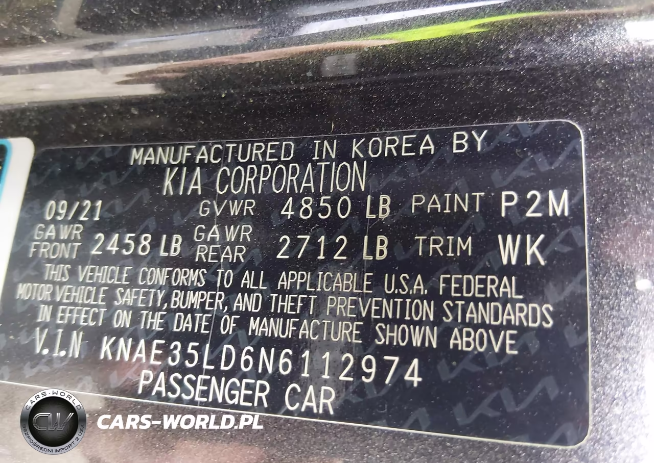 2022 Kia Stinger Gt-Line VIN:KNAE35LD6N6112974 - 9