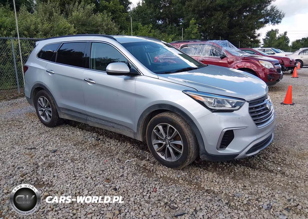 2017 Hyundai Santa Fe Se VIN:KM8SM4HF2HU186749 - 1
