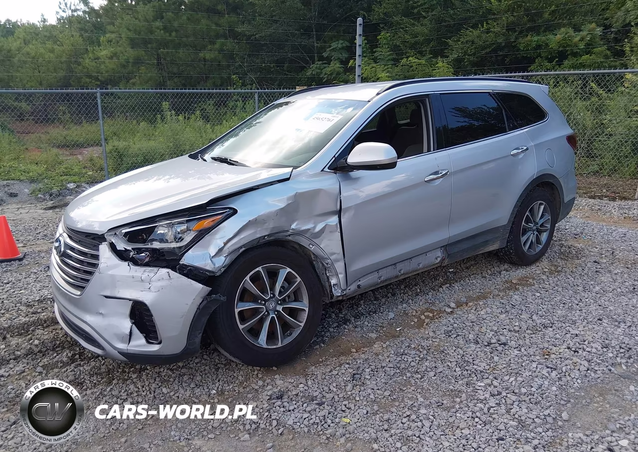 2017 Hyundai Santa Fe Se VIN:KM8SM4HF2HU186749 - 2
