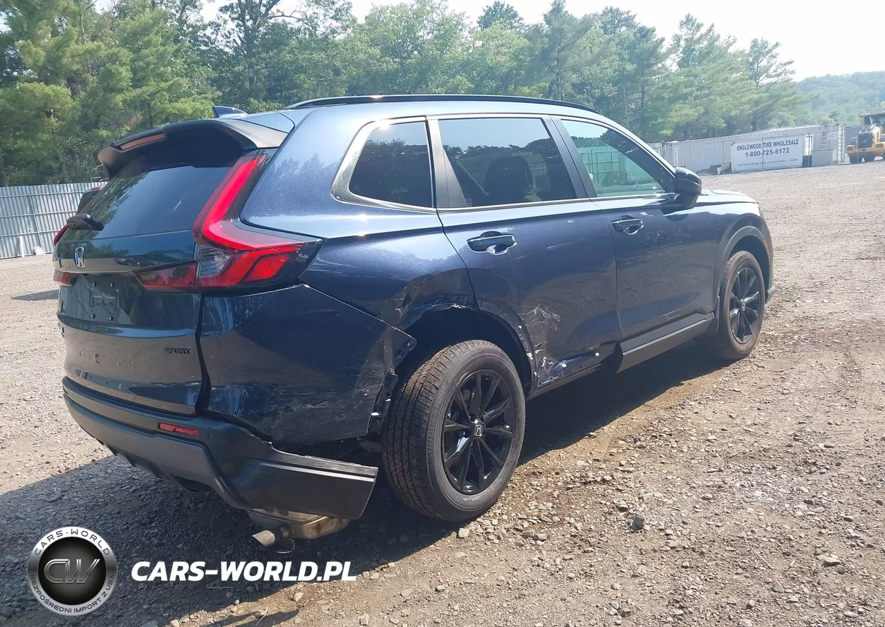 2025 Honda Cr-V Hybrid Sport-L VIN:7FARS6H82SE108207 - 4