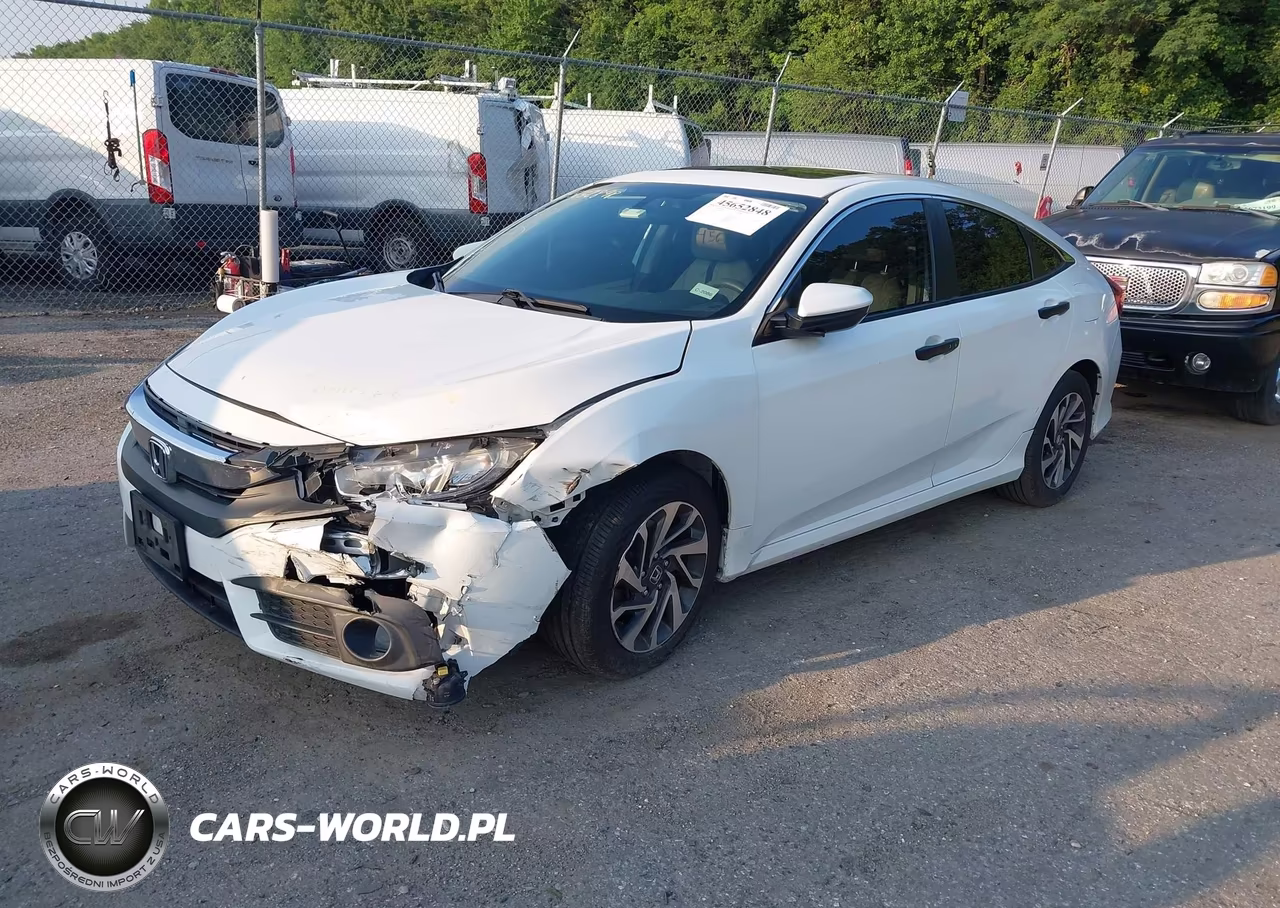 2016 Honda Civic Ex VIN:19XFC2F70GE031266 - 2