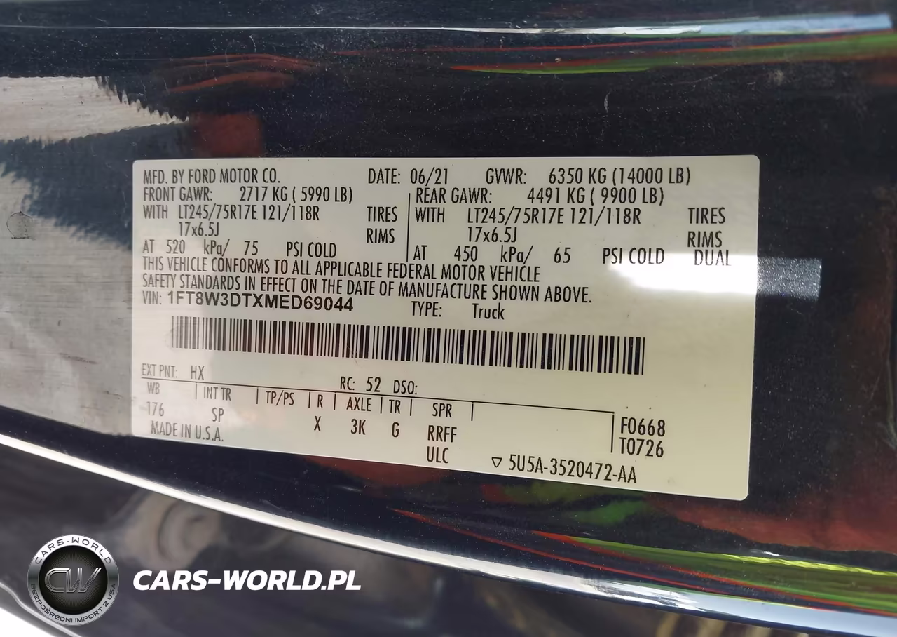 2021 Ford F-350 King Ranch VIN:1FT8W3DTXMED69044 - 8