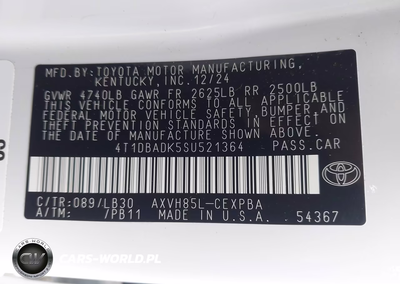 2025 Toyota Camry Xse VIN:4T1DBADK5SU521364 - 9