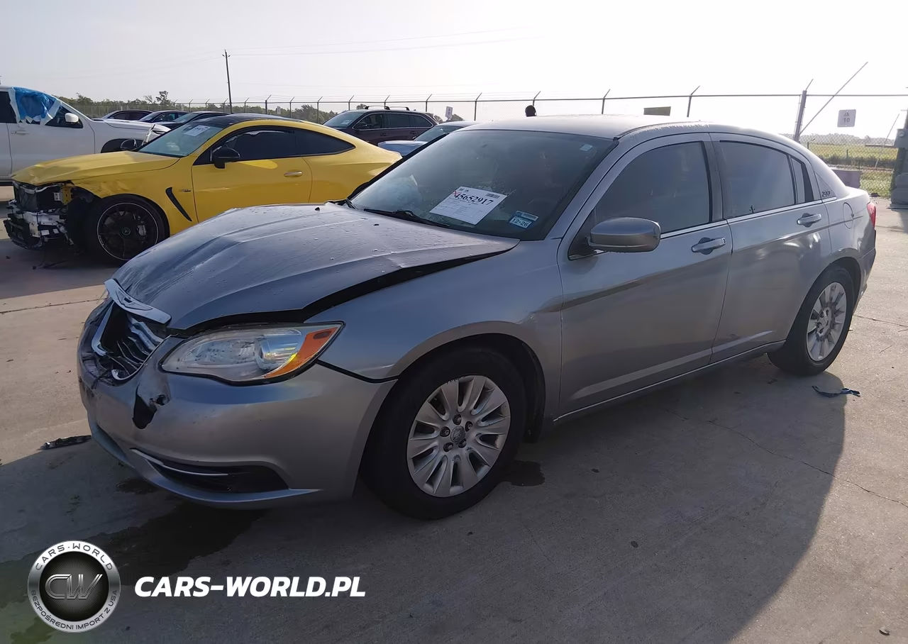 2013 Chrysler 200 Lx VIN:1C3CCBAB0DN640402 - 2