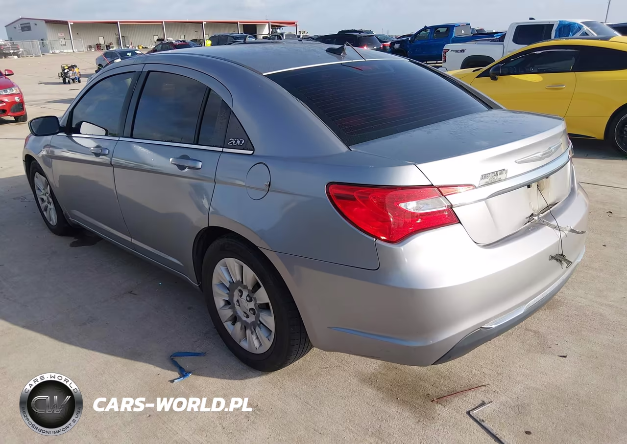 2013 Chrysler 200 Lx VIN:1C3CCBAB0DN640402 - 3