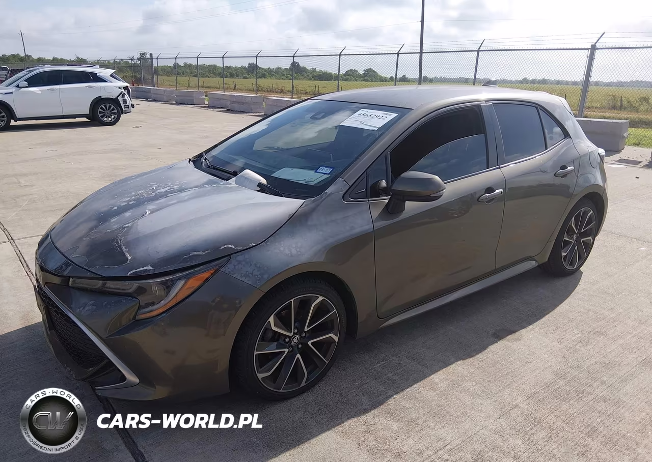 2019 Toyota Corolla Xse VIN:JTNK4RBE8K3055965 - 2