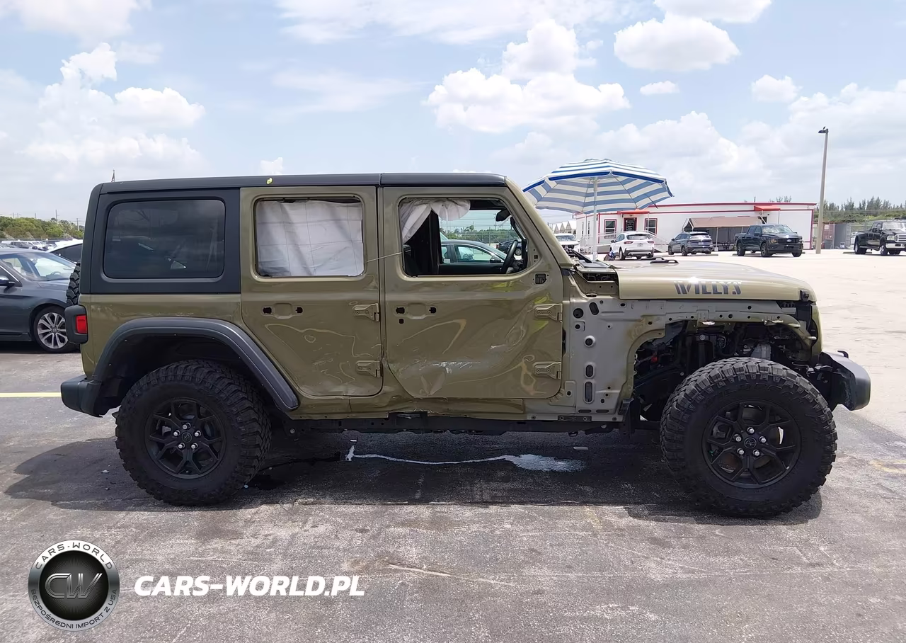 2025 Jeep Wrangler 4-Door Willys 4X4 VIN:1C4PJXDN8SW516570 - 14