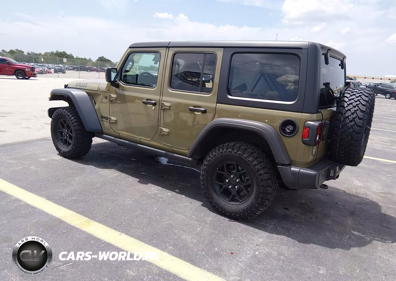 2025 Jeep Wrangler 4-Door Willys 4X4 VIN:1C4PJXDN8SW516570 - 3