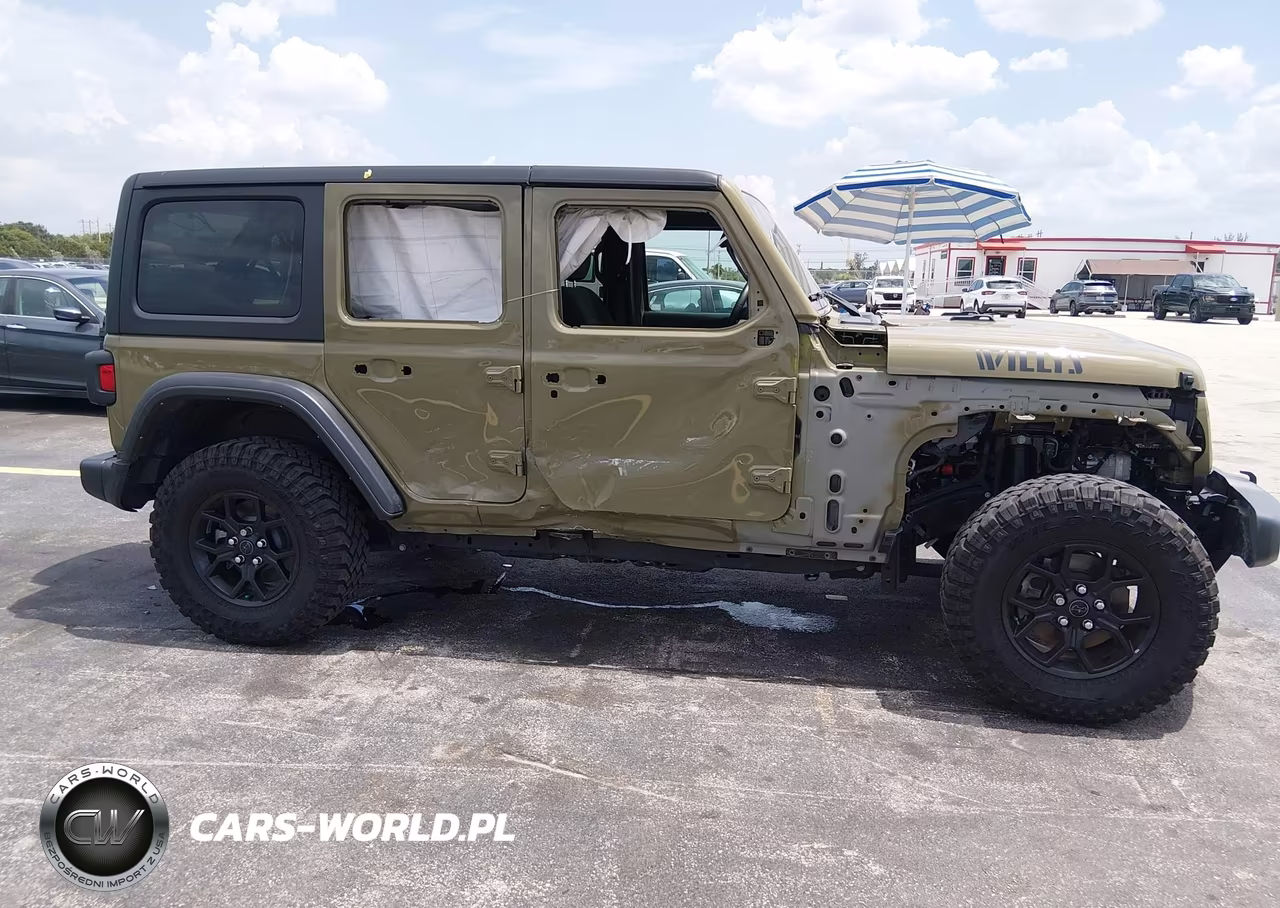 2025 Jeep Wrangler 4-Door Willys 4X4 VIN:1C4PJXDN8SW516570 - 6