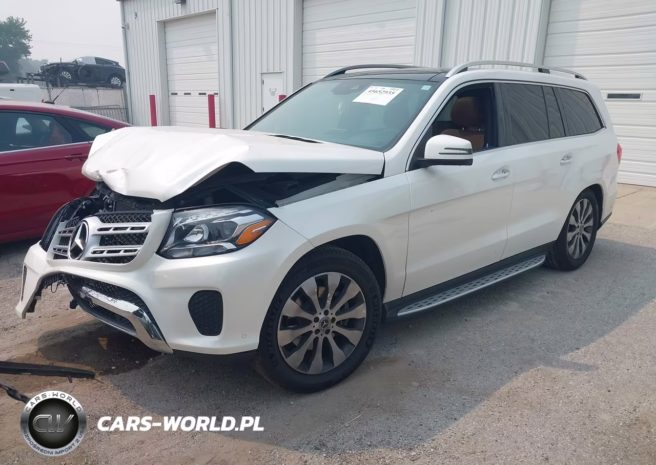2018 Mercedes-Benz Gls 450 4Matic VIN:4JGDF6EE5JB012475 - 2