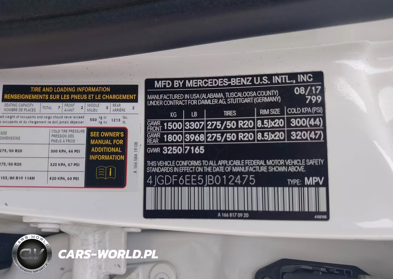 2018 Mercedes-Benz Gls 450 4Matic VIN:4JGDF6EE5JB012475 - 9