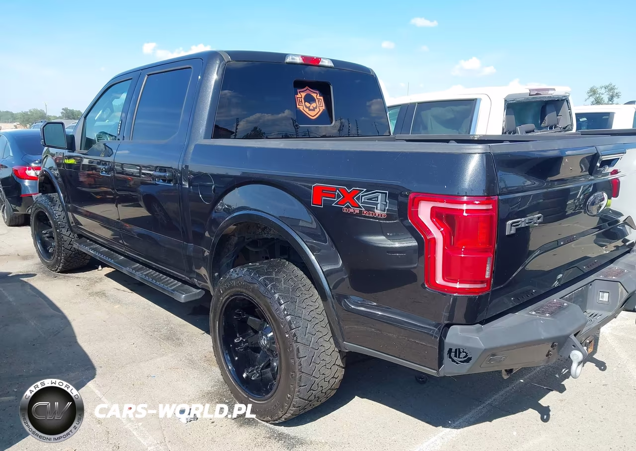2015 Ford F-150 Lariat VIN:1FTEW1EF5FKD25828 - 3