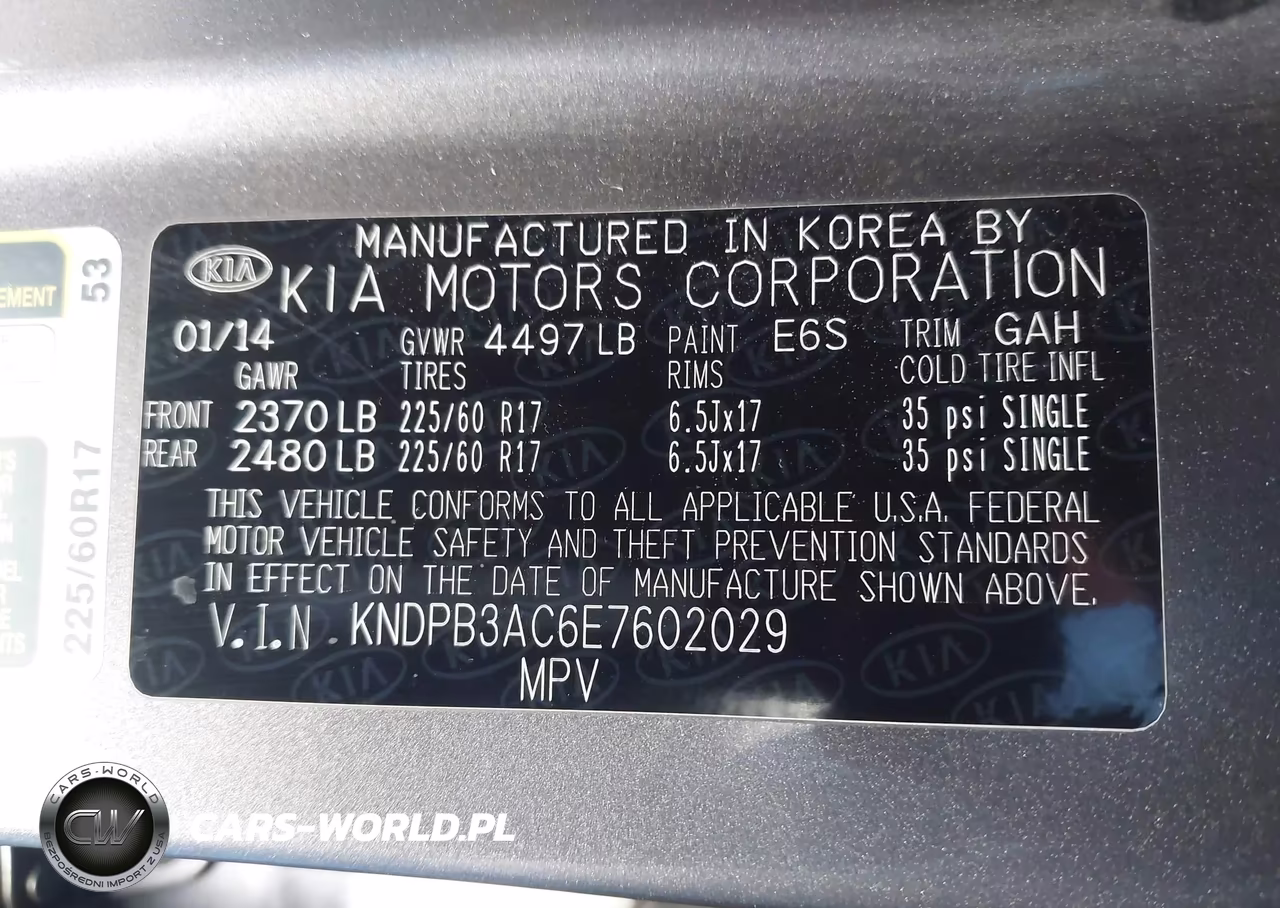 2014 Kia Sportage Lx VIN:KNDPB3AC6E7602029 - 9