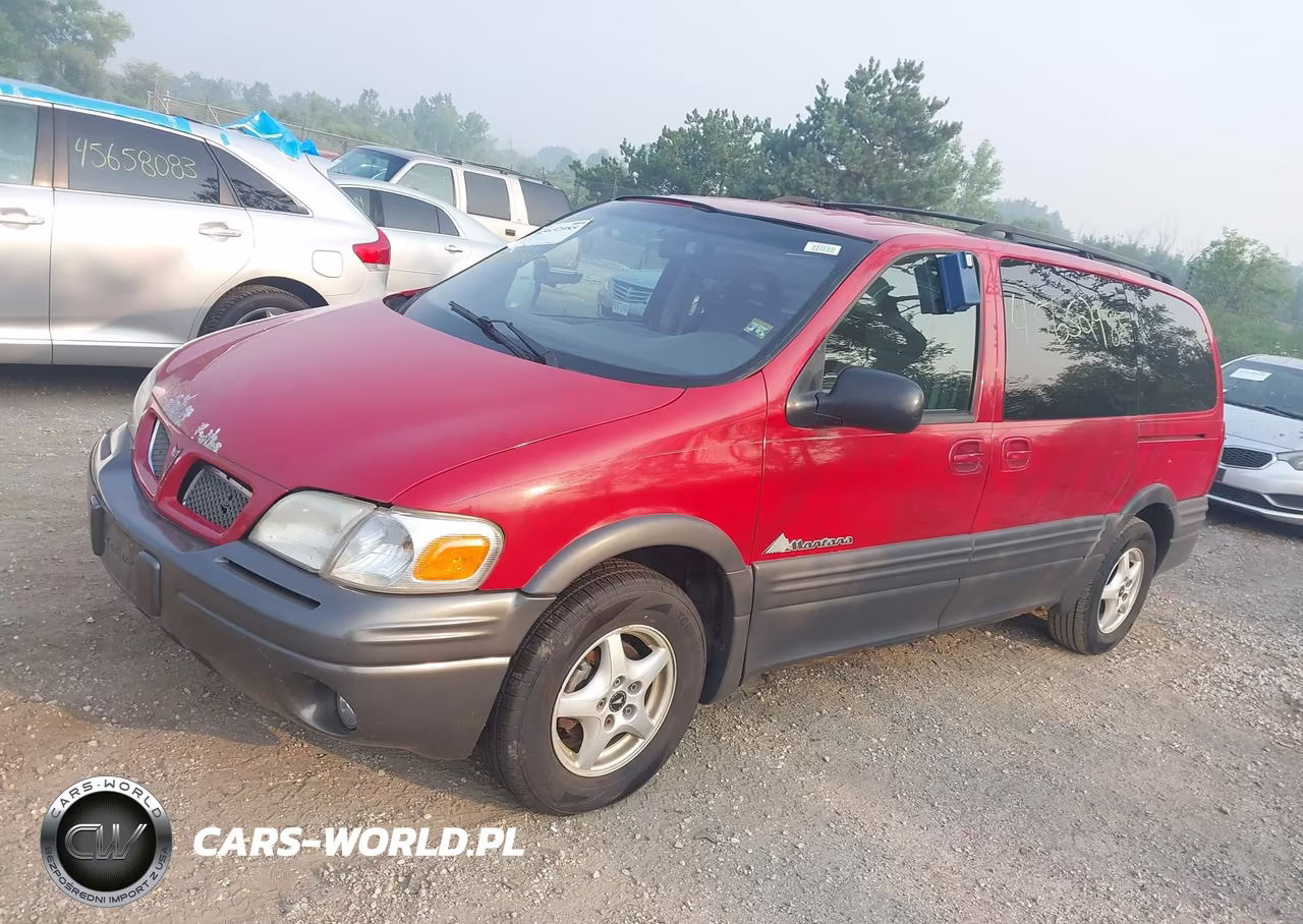 2000 Pontiac Montana M16 VIN:1GMDX03E4YD115219 - 2