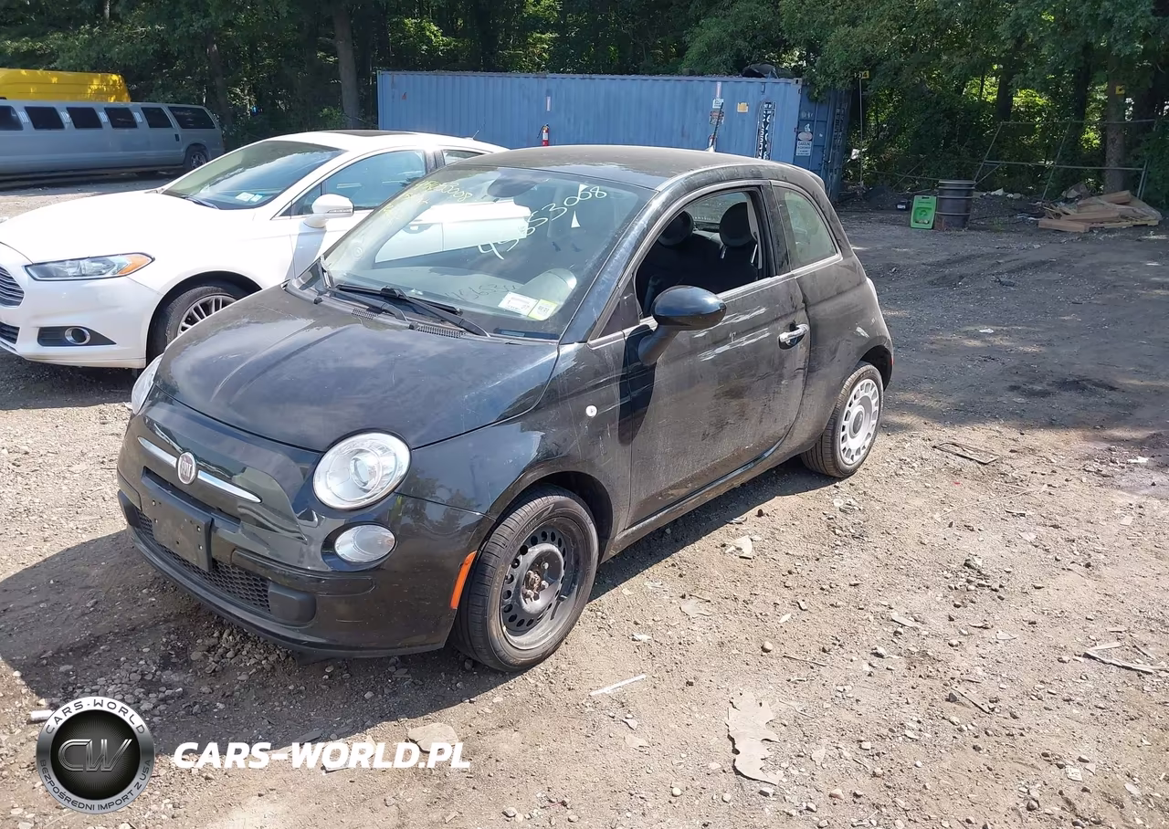 2015 Fiat 500 Pop VIN:3C3CFFAR3FT561966 - 2