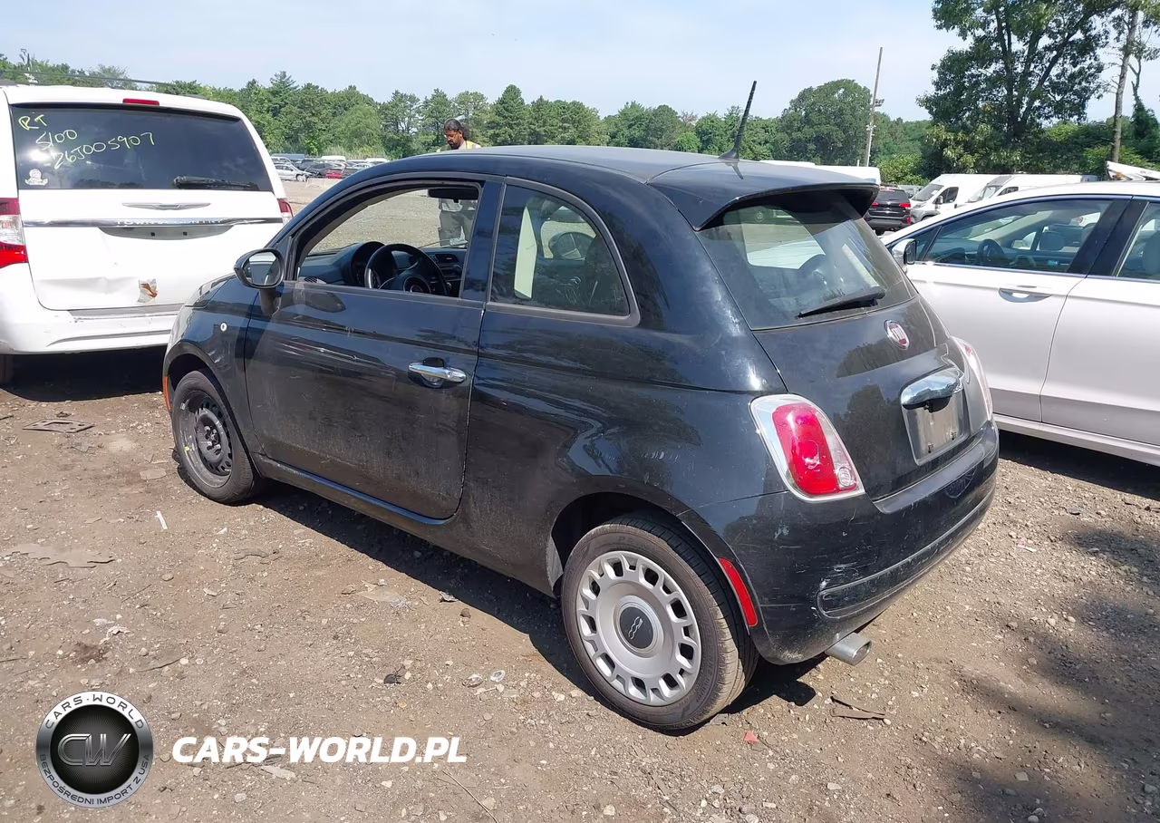 2015 Fiat 500 Pop VIN:3C3CFFAR3FT561966 - 3