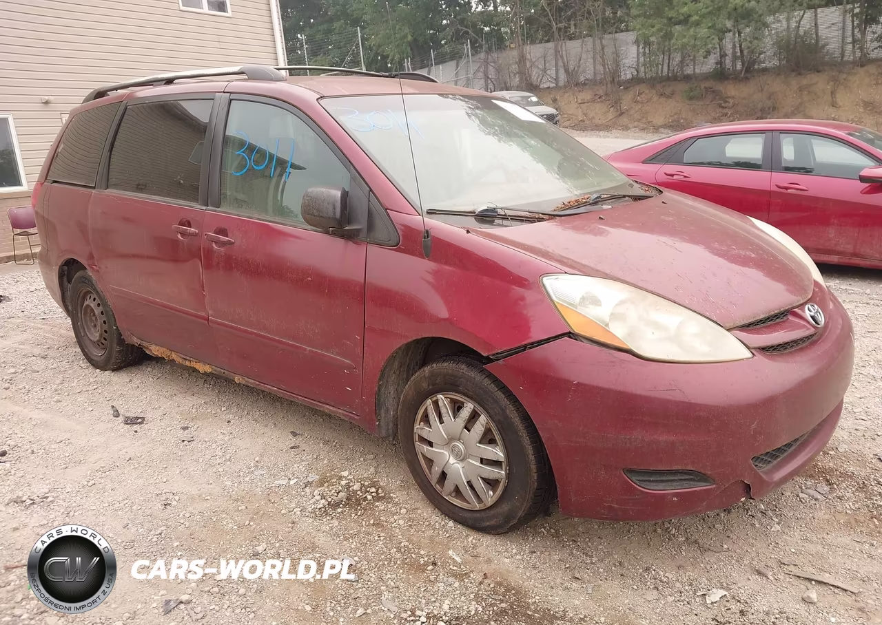 2008 Toyota Sienna Le VIN:5TDZK23C88S171980 - 1