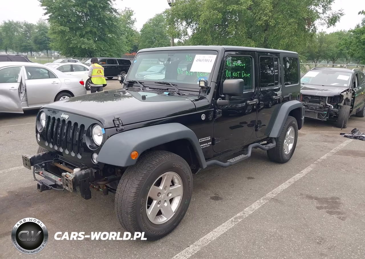 2016 Jeep Wrangler Unlimited Sport VIN:1C4BJWDGXGL144339 - 2