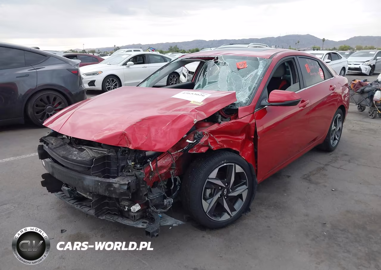 2022 Hyundai Elantra Limited VIN:5NPLP4AG4NH073295 - 2