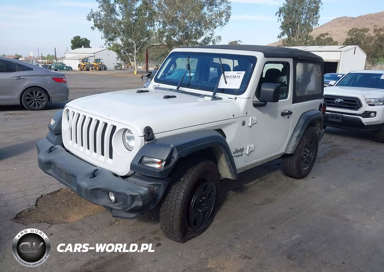2019 Jeep Wrangler Sport 4X4 VIN:1C4GJXAN0KW520052 - 2