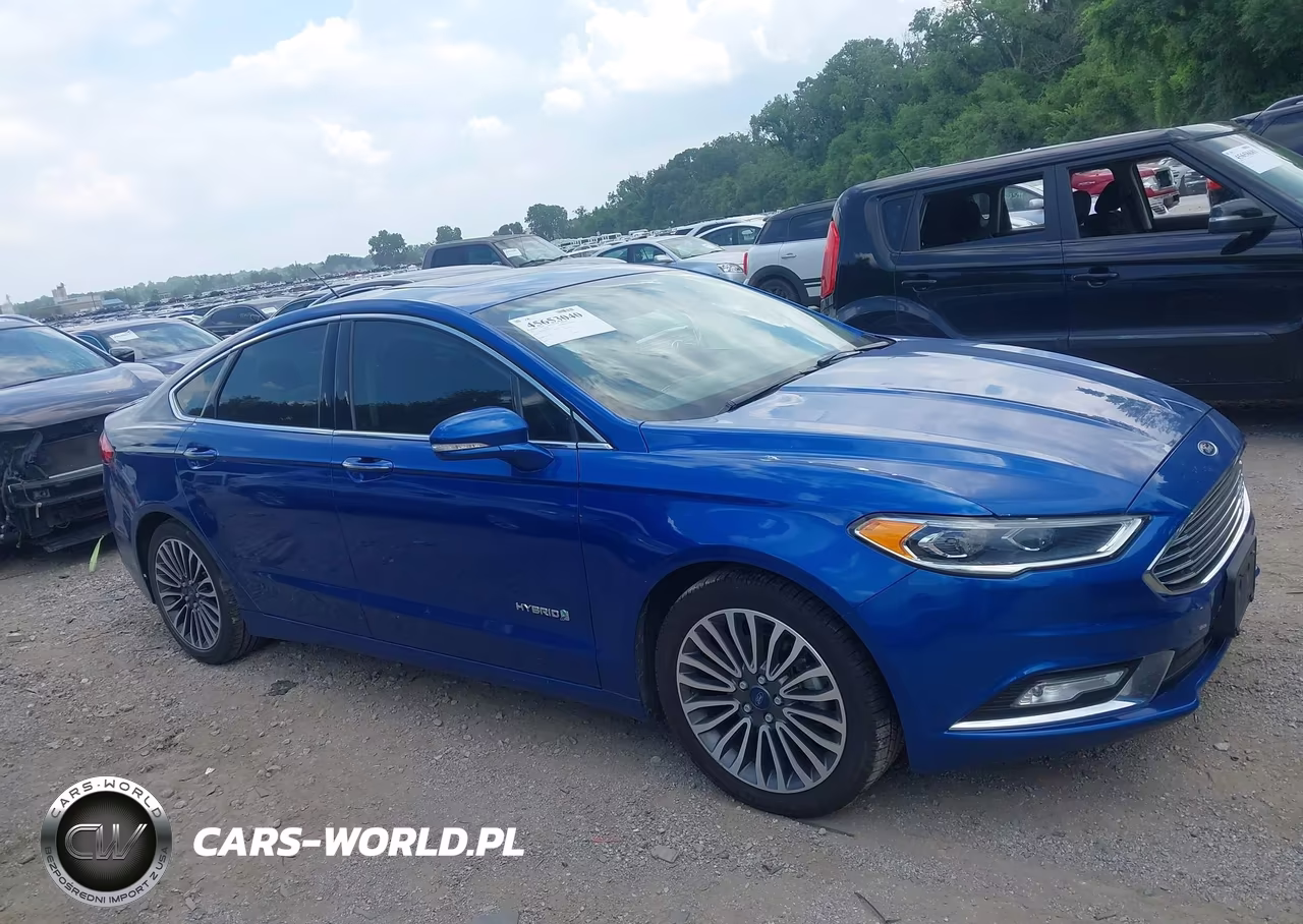 2017 Ford Fusion Hybrid Titanium VIN:3FA6P0RU1HR388854 - 13