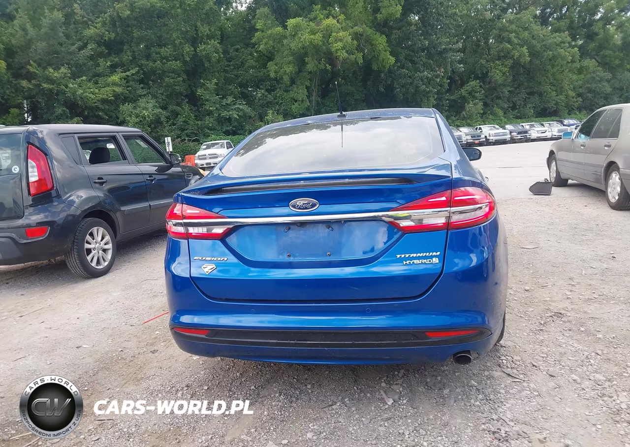 2017 Ford Fusion Hybrid Titanium VIN:3FA6P0RU1HR388854 - 16