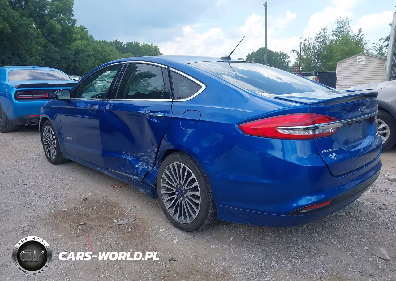 2017 Ford Fusion Hybrid Titanium VIN:3FA6P0RU1HR388854 - 3