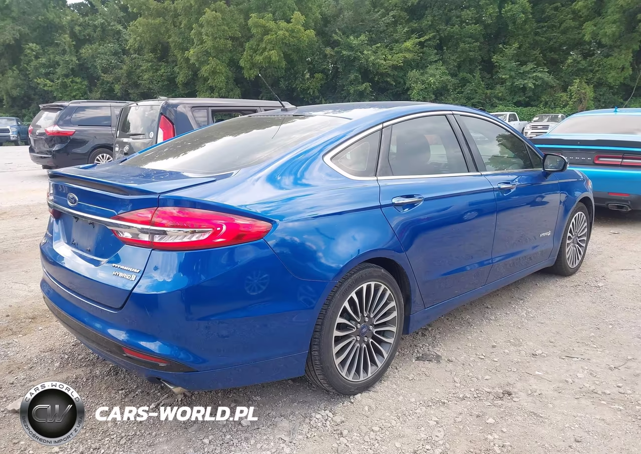 2017 Ford Fusion Hybrid Titanium VIN:3FA6P0RU1HR388854 - 4