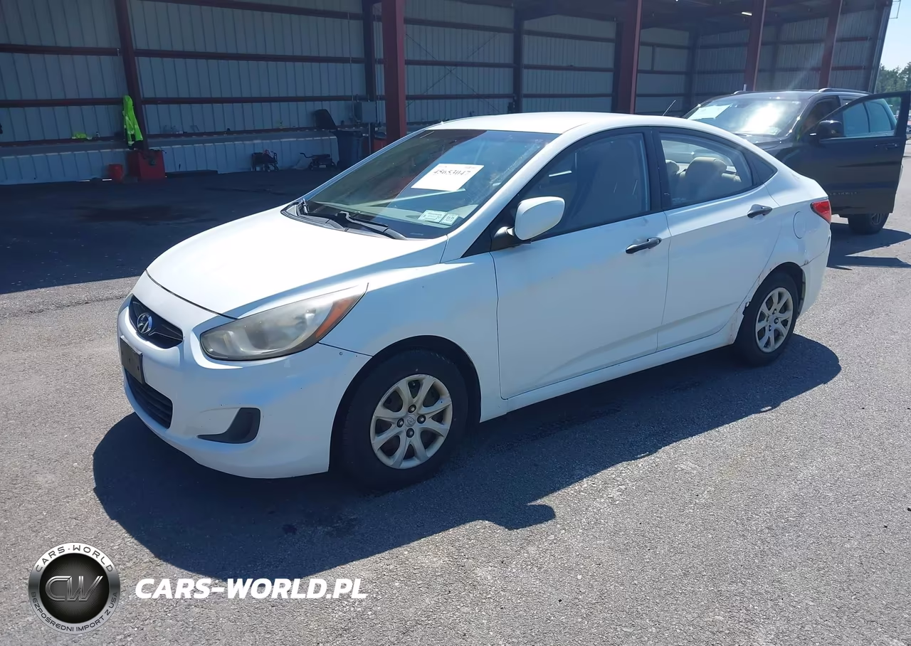 2012 Hyundai Accent Gls VIN:KMHCT4AE6CU066468 - 2