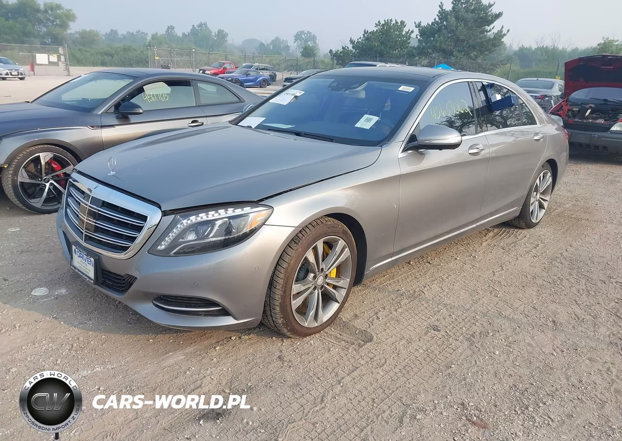 2015 Mercedes-Benz S 550 4Matic VIN:WDDUG8FB8FA116141 - 2